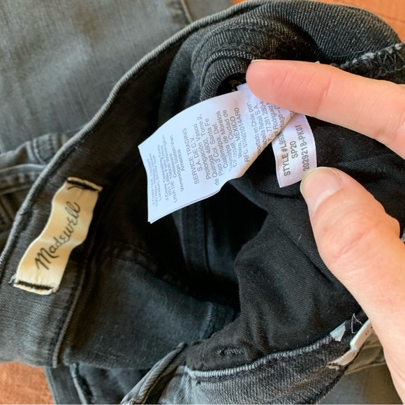 Madewell 9” Mid Rise Skinny Jeans - Picture 11 of 11